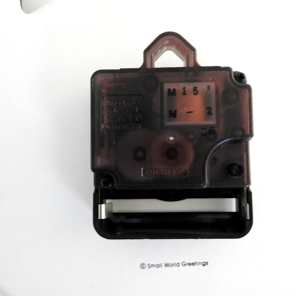 Vinyl Music Note Wall Clock by Small World Greetings - Picture 5 of 5